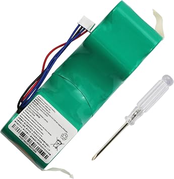 MULS DM88 Battery Replacement for Ecovacs Deebot 900 700 600 M88 DE33 DE35 DE35G DE53 DE55 DN33 DN36 DN39 DN55 DD3G DD4G DD33 Ozmo 600 610 700 900 901 902 907 Robot Vacuum Cleaner 12V 3500mAh
