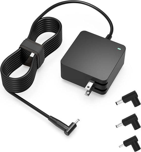 Charger Fit for Asus Vivobook, Zenbook and More Laptop, Featuring Charging Indicator, Foldable Plug(Scratch-Resistant), 7.5Ft Power Cord, 65W/45W/33W