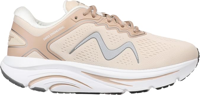 MBT Women's MBT-2000 Iii Lace Up in Beige in Size 11.5