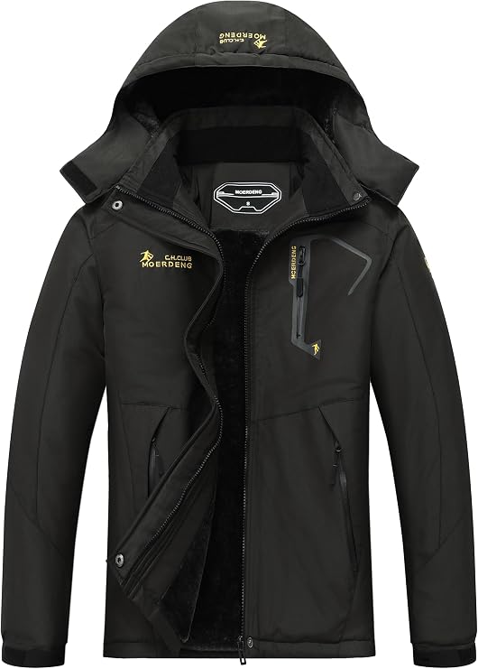 MOERDENG Women's Ski Jacket Warm Winter Coat Snowboarding Jacket