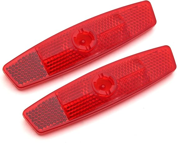 Bike Wheel Reflectors Bicycle Spoke Reflector Bicycle Safety Warning Reflector Road Bike Tire Reflectors Bike Accessories for Mountain Bike Decoration Night Riding