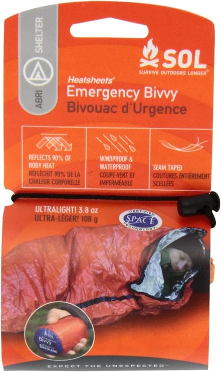 S.O.L. 90% Reflective Lightweight Emergency Bivvy