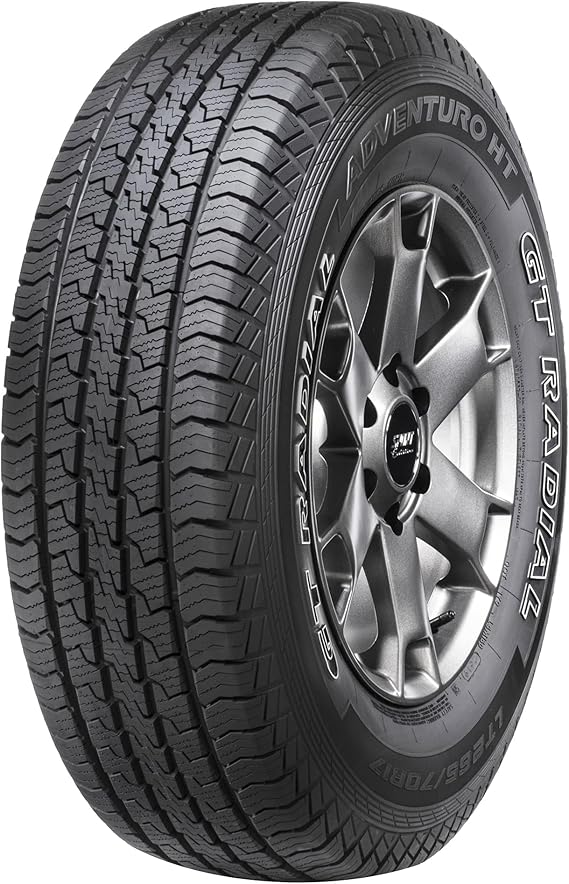 GT Radial Adventuro HT LT265/75R16 123/120S E | Light Truck Highway All Season Traction 123/120S Rated E (10 Ply) Radial Construction Outlined White Lettering Tire