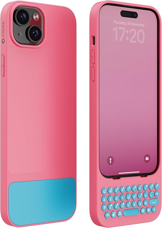 Clicks Keyboard case for iPhone 15 and 16e - Miami Beach