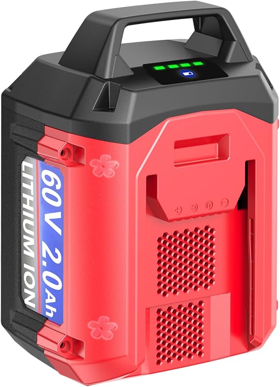DTK Battery Replacement for Toro 60V Battery 2000mAh L324 L135 L108 Compatible with Toro 60 Volt Power Tool