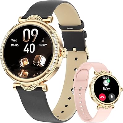 Smart Watches for Women AnswerMake Calls, Fitness Watch with Heart Rate, Blood Oxygen, Sleep Tracker, Step Tracker, IP68 Waterproof Fitness Tracker, Smart Watch for Women for iPhone & Android