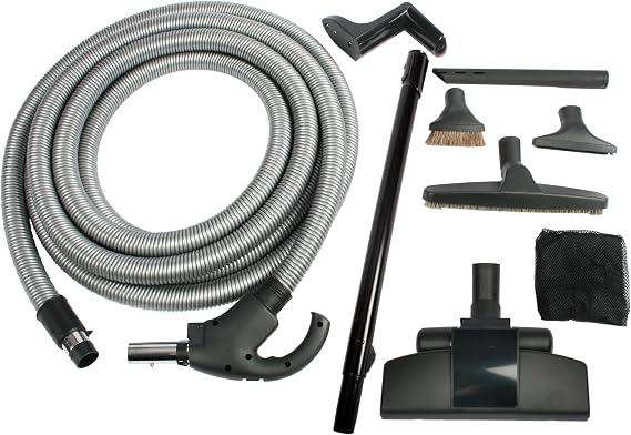 Cen-Tec Systems 92718 Central Vacuum Low Voltage Attachment Kit with Switch Control 30' Hose