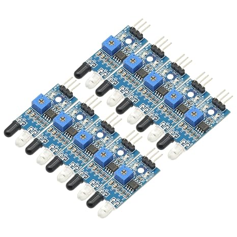 10Pcs IR Infrared Obstacle Avoidance Sensor Module,Proximity Sensor for Arduino Smart Car Robot