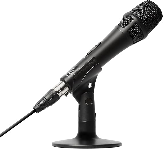Marantz Professional Marantz Pro M4U USB Condenser Microphone With Audio Interface, Mic Cable and Desk Stand For Podcast Projects, Streaming and Recording Instruments