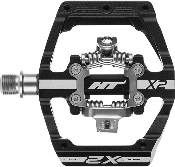 HT Components X2 Clipless Pedals Black, One Size