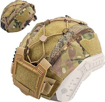 Multifunctional Tactical Helmet Cover for Maritime Helmet Paintball Hunting Shooting Gear