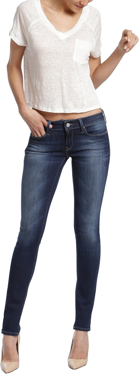 Mavi Women's Adriana Mid-Rise Super Skinny Jeans