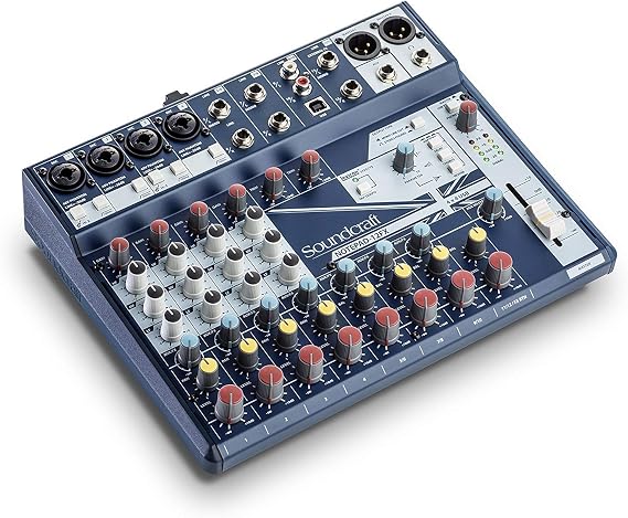 Soundcraft Notepad-12FX Small-format Analog Mixing Console with USB I/O and Lexicon Effects