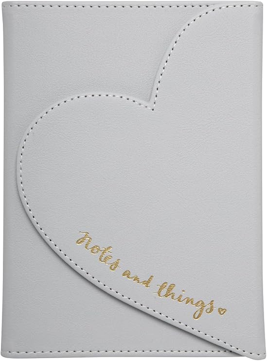 Eccolo Dayna Lee Love Journal w/ Magnetic Heart Flap 256 Ruled Pages 5.5x7