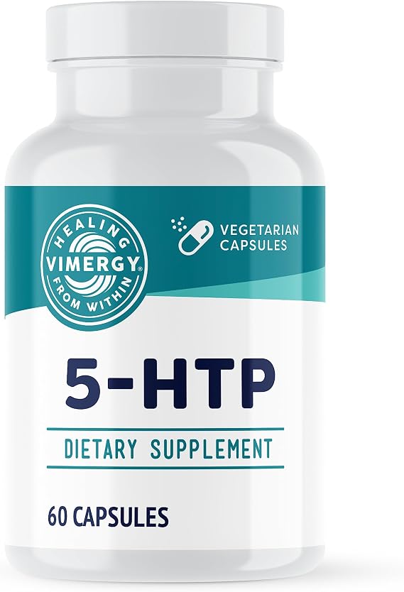5-HTP 150mg Plant-Derived, Mood Balance Vegan Capsules, 2 Month Supply
