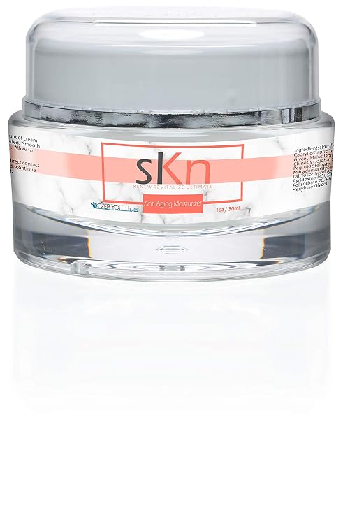 Skn Renew - Revitalize Ultimate - Night Cream - Anti Aging Moisturizer - Use before bed to treat & protect your skin while you sleep - Powerful actives to moisturize, heal, and protect your skin.