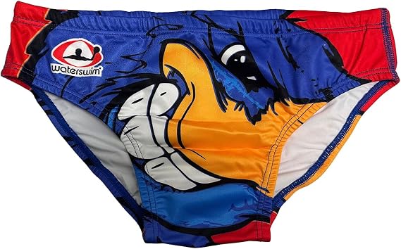 Suit Blue Bird Swimwear, Swim Briefs for Swimmers, Water Polo, Underwater Hockey, Underwater Rugby