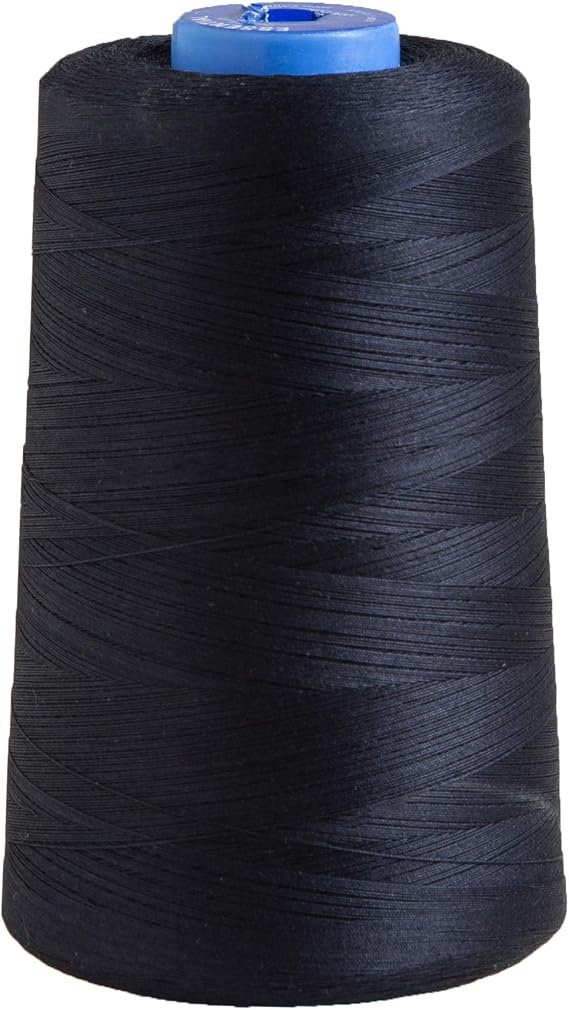 Connecting Threads Red 100% Cotton Thread Cone | Large 5000 yard thread cone for sewing, quilting, and crafting.