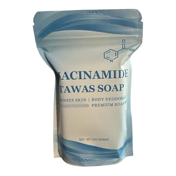 niacinamide tawas soap 100g