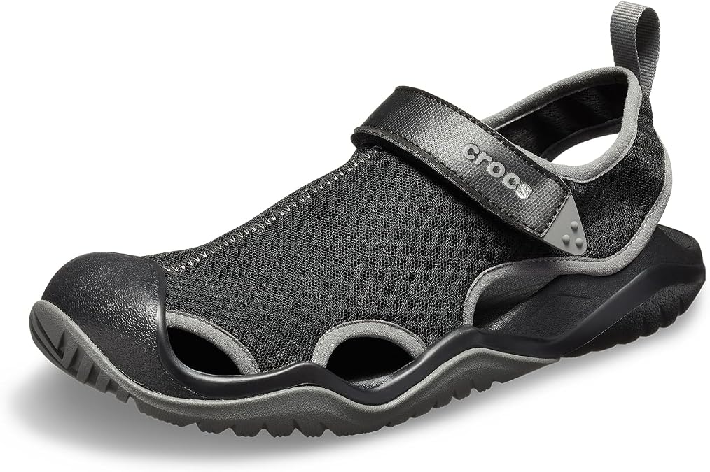 Crocs Men's Swiftwater Mesh Deck Sandal M Clogs