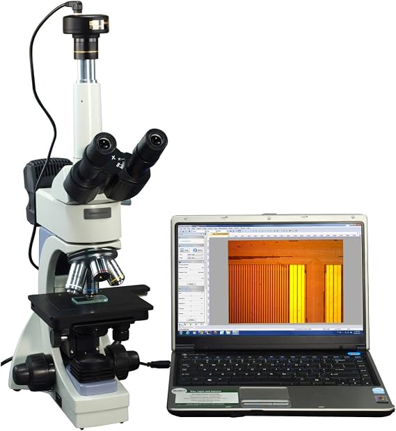 OMAX M83MPTR-C30U 2000X Infinity Trinocular Metallurgical Microscope