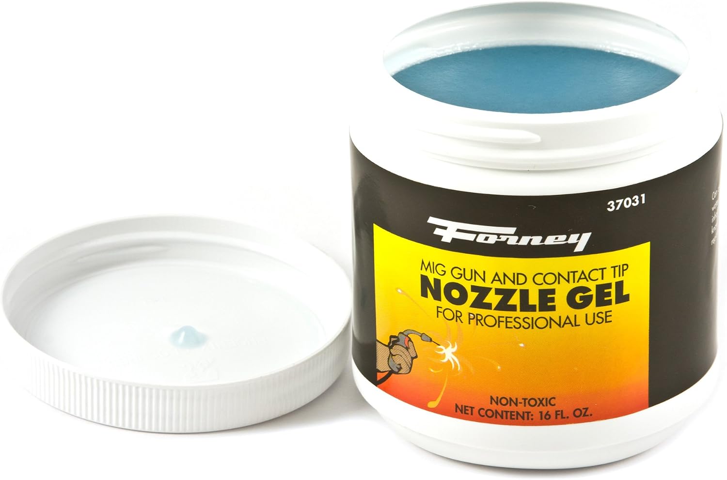 Forney 37031 Nozzle Gel For Mig Welding, 16-Ounce, White