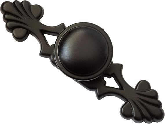 Drawer Pull Backplate Black Dresser Knobs Drawer Knob Pulls Handles Back Plate Kitchen Cabinet Knobs Backplates Handle Rustic Plates (Knob Small Palte)