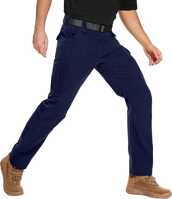 NATUVENIX Tactical Pants for Men Stretch Ripstop Cargo Outdoor Work