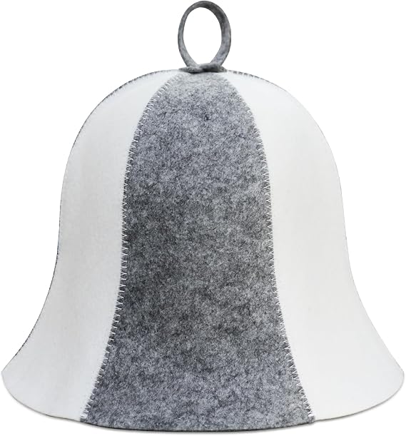 Sauna Hat, Felt Sauna Hat for Women and Men, Protect Hair, Stay in Sauna Longer, Enhance Sauna Benefits, Regulate Temperature, Sauna Accessories for Infrared or Steam or Barrel Sauna