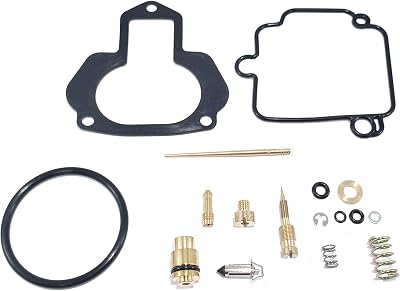 Complete Carburetor Rebuild Kit for Yamaha Warrior 350 1988-2004 YFM350, OEM-Grade Components, Precision Jets, Corrosion Resistant, Restores Performance, ATVPC
