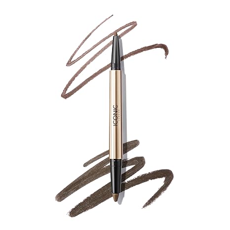 ICONIC LONDON Smokey Eye Dual Ended Eyeliner | Water Resistant