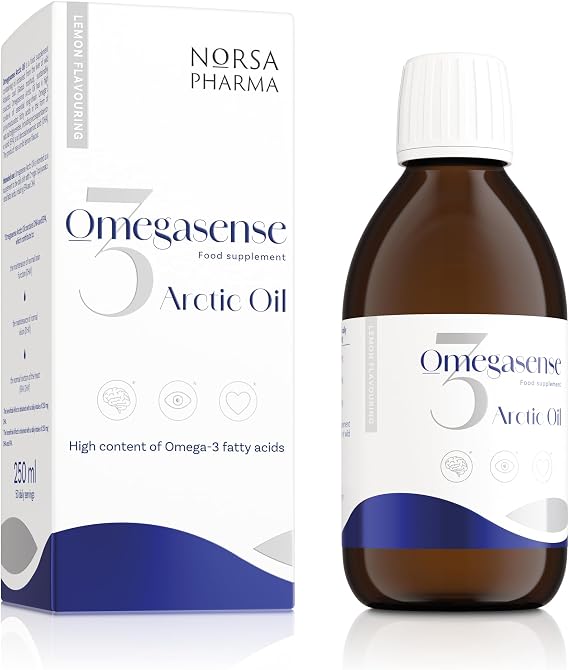 Omegasense Arctic Oil | Premium Omega 3 Fish Oil Liquid(250ml)