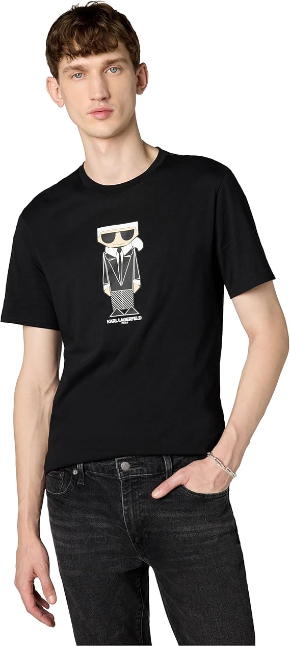 Karl Lagerfeld Men's Kocktail Karl Crewneck T-Shirt