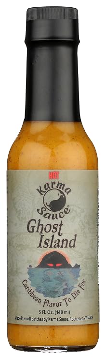 Karma Sauce, Hot Sauce Ghost Island, 5 Fl Oz