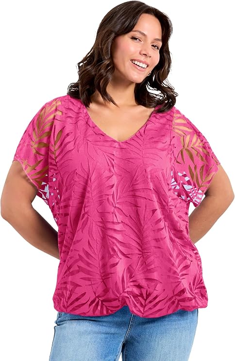 Avenue Elora Burnout Top
