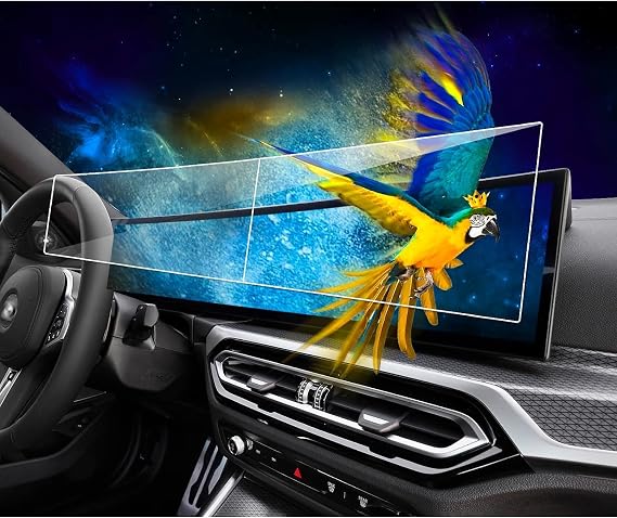 Fit for 2025 2024 2023 i4 Screen Protector Touchscreen for 2023 BMW X5 X6 X7 i4 i7 iX 7 Series,iDrive8 Curved Display Touchscreen Tempered Glass Protection Film...