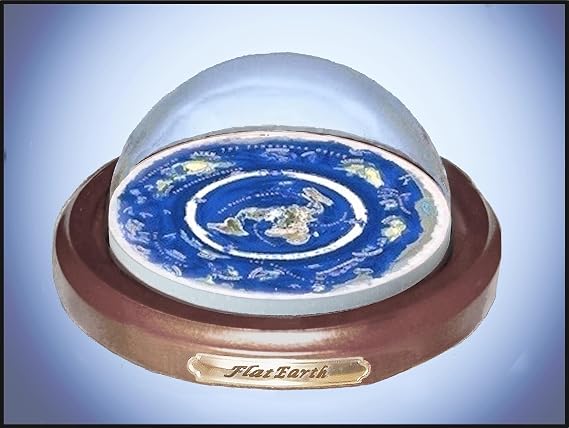 Flat Earth Map Dome Display Model