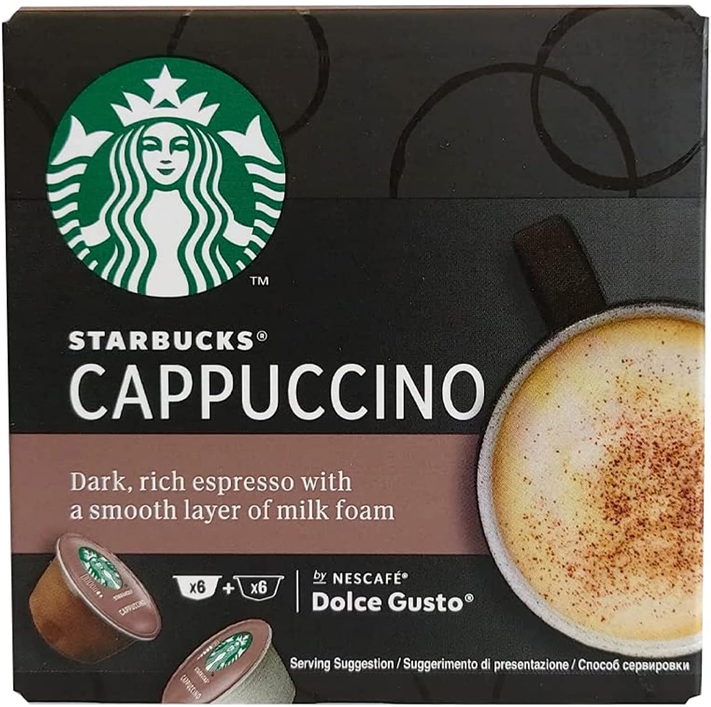 Starbucks By Dolce Gusto Cappuccino Pods