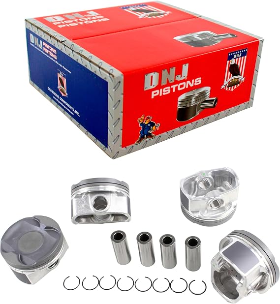DNJ P955 Piston Set Standard for 2009-2018 Scion Camry tC 2.5L L4 16V DOHC 2494cc