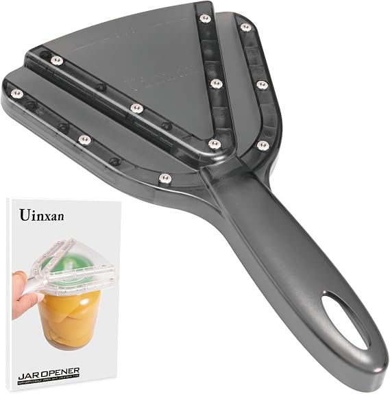 Uinxan Patented Jar Opener, Ideal for Weak Hands & Seniors with Arthritis
