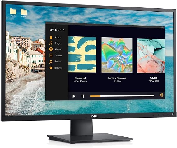Dell E2720H 27-Inch FHD (1920 x 1080) LED Backlit LCD IPS Monitor with DisplayPort and VGA Ports