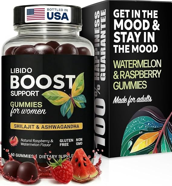 Libido Support for Women Gummies - Fast Acting Intimacy Gummies