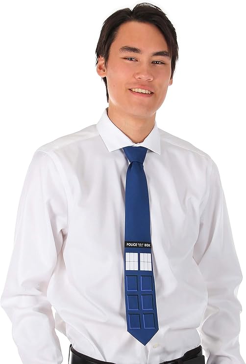 BBC Doctor Who TARDIS Cosplay Costume Necktie Standard