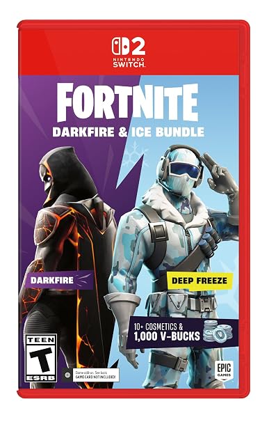 FORTNITE - Darkfire & Ice Bundle - Nintendo Switch 2 (Code in Box)