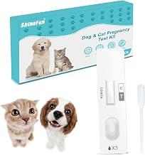 Dog & Cat Pregnancy Test Kit - at-Home Urine Test, 98.8% Accurate with 5-Minute Results, Painless & Needle-Free for Multi-Pet Families (1 PCS)