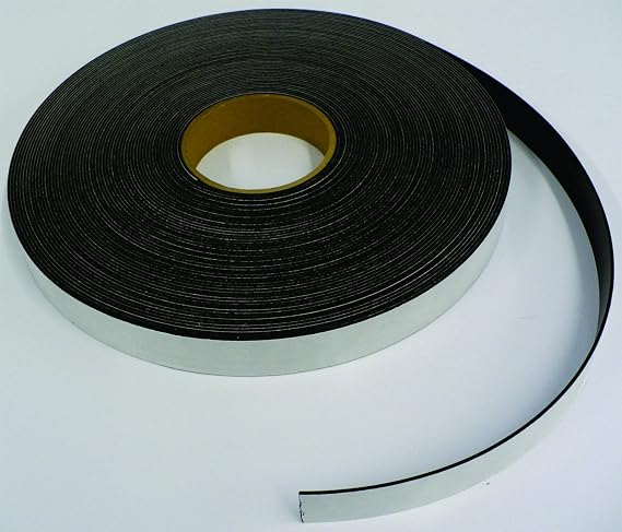 1" X 50' Roll Adhesive Magnet Tape - Magnum Magnetics