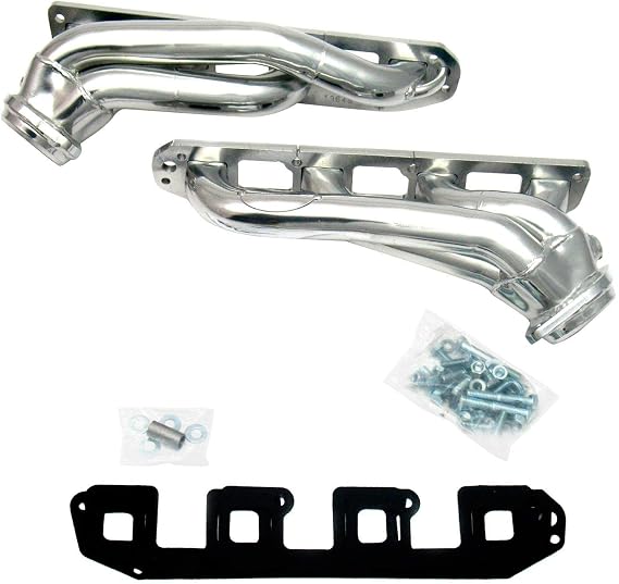 JBA 1964SJS 1-3/4" Shorty Stainless Steel Exhaust Header for Dodge Magnum/Charger/300 5.7L Silver Ceramic
