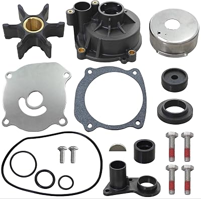 395073 Water Pump Impeller Repair Kit for Johnson Evinrude 85-235 HP Outboard Motors 389158 777813 18-3393