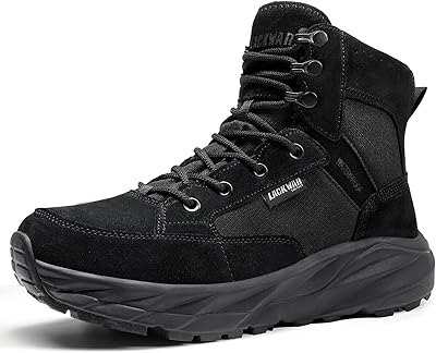 Womens 8 Inch Hiking Tactical Combat Boot Waterproof Military Work Boots Lightweight Military Boots Non Slip Ankle Support Outdoor Boots for Women