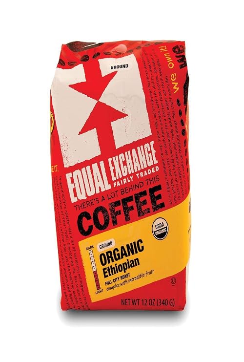 EQUAL EXCHANGE Organic Ethiopian Grind, 12 OZ